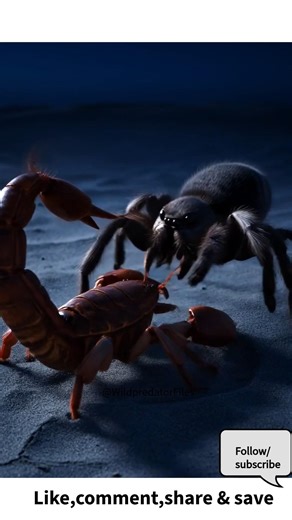 Scorpion vs Spider!! who wins? #shorts #spider #scorpion