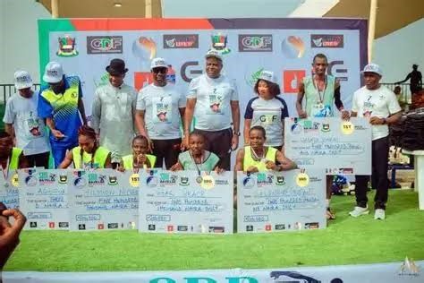 Team Plateau Dominates 6th Governor Douye Diri Marathon - Voice of Nigeria Broadcasting Service