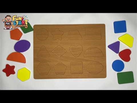 Learn Shapes & Colors for Toddlers - Fun Educational Game for Kids Fun Start Learning