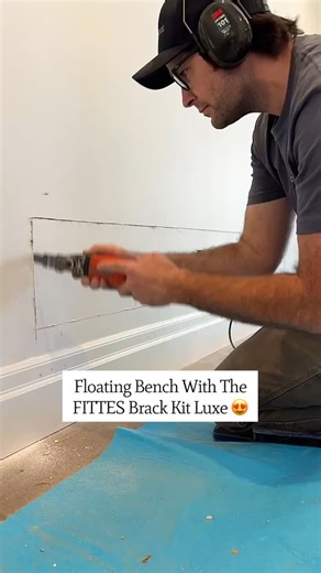 Caleb MacDonald on Instagram: "White Oak Floating bench design in this front entrance ✨ Utilizing the @fittes Brack Kit Luxe 🤩 Strength and ease of use make this the perfect solution for a stunning bench! #floatingbench #diybench #benchdesign #benchbuild #fittes #yorkregion #newmarket #auroraontario #kingcity #kingcityontario #gtadesigner #gtabuilders"