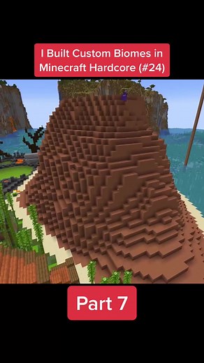 Building Custom Biomes in Minecraft Hardcore