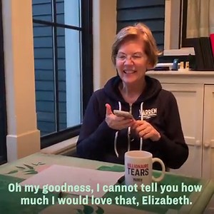 27K views · 1.3K reactions | I called Laura, a teacher, to say thank you. We agreed: We need a teacher in the White House! I'm so grateful for every single person who chips in to our grassroots campaign. This is how we can win—together. | Elizabeth Warren | Facebook