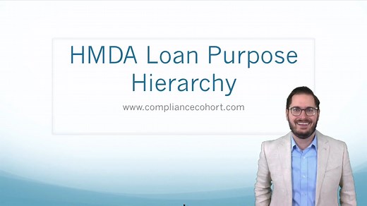 HMDA Loan Purpose Hierarchy — Compliance Cohort