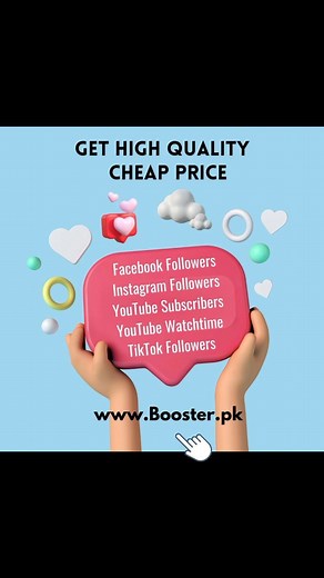 Pakistan's #1 SMM Services Provider https://booster.pk [best SMM...