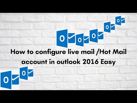 How to Configure/Add Hotmail Livemail in Outlook 2016 (2022 Tutorials)