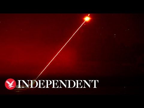 ‘World-leading’ laser beam that travels at speed of light to be fitted on Royal Navy ships by 2027
