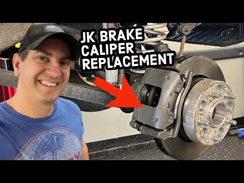 How To Replace 2007-2018 Jeep Wrangler Brake Caliper