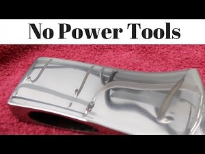 How to polish an Axe WITHOUT power tools
