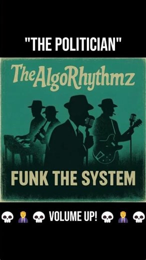 Full version on all platforms #thealgorhythmz #funkmusic #soulmusic #politicalmusic #aimusic