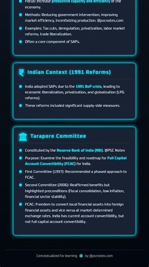 Structural adjustment programs and supply-side reforms