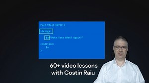Have a look inside our NEW online threat hunting training platform launching in September. Like what you see? Pre-register now & save. #yara Learn more: https://kas.pr/w9rc | Kaspersky