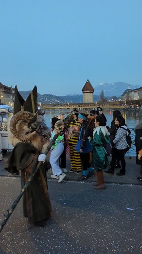 Things I do when waiting for snow. Carnival in Lucerne is the greatest. @powderhounds | Powderhounds Europe