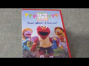 Elmo's World - Food, Water & Exercise!