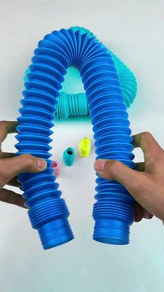 Creating ASMR Relaxing MINI Style POP-TUBE #satisfyingvideos #relaxing #oddasmr #creative #poptubes