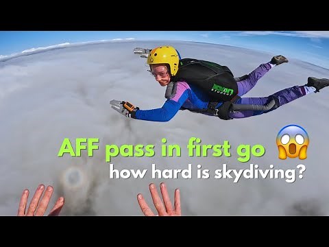 All AFF levels pass. Accelerated Freefall Videos. Skydiving for beginners UK