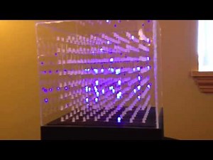 8x8x8 LED Cube with Arduino with Code