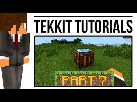 Tekkit Tutorial: Automatic Crafting Tables (BuildCraft)