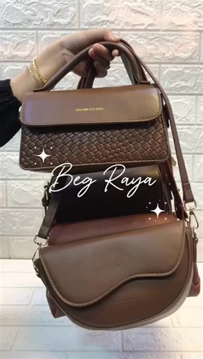 Beg Raya - Coklat #kuantan #pahang #raya #handbag #baru