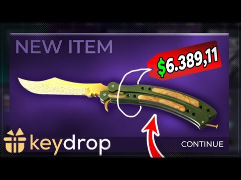 KEYDROP I GOT A STATTRAK TALON KNIFE TIGER TOOTH! Keydrop Promo Code 2025