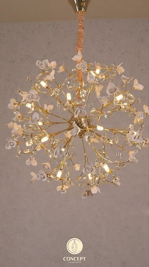 927K views · 13K reactions |  A chandelier like no other! Crystal ✨...