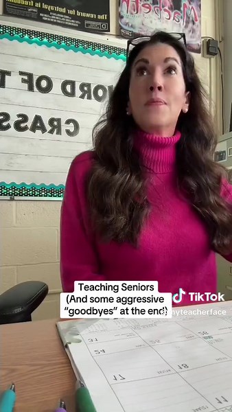 Teacher and Student Fun Moments with Captions