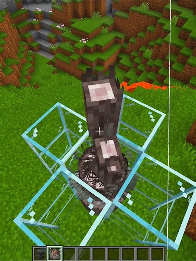 Minecraft 1000 Creaking vs Anvil💀 (Matadora) #minecraft #shorts