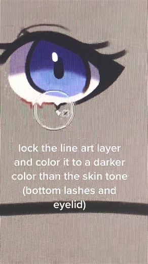 Blending Colors in FireAlpaca Tutorial | Soft Eye Look