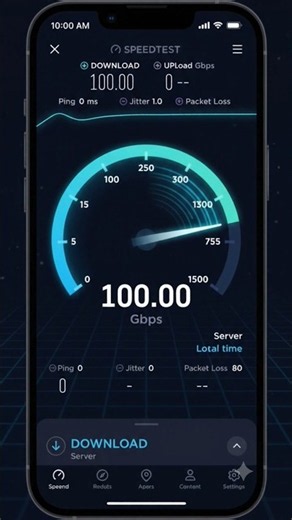 100 Gbps Internet Speed Test 🚀 | Ultra Fast Ookla Speedtest#speedtest
