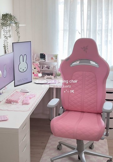 My Dream Razer Enki Quartz Gaming Chair Setup