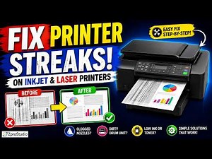 How to Fix Printer Streaks (Step-by-Step Guide) #printer #printerfix