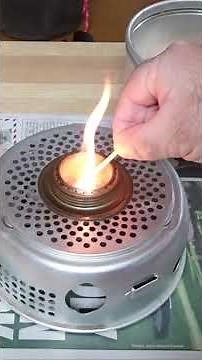 Lighting a Trangia Stove