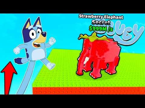 BLUEY SOARS TO THE HEIGHTS TO STEAL THE ITALIAN BRAINROTS | BLUEY'S ADVENTURES IN ROBLOX!