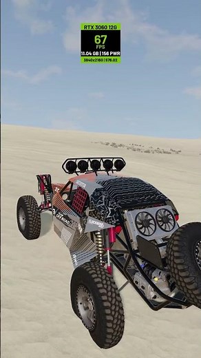 RTX 3060 BeamNG | 4K High Settings | FPS & Performance Check! #Shorts