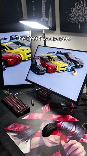 5 wallpapers Best #gaming #gaming #desksetup #gamer #pcsettings #pcgaming #pc #wallpaper #wallpapers