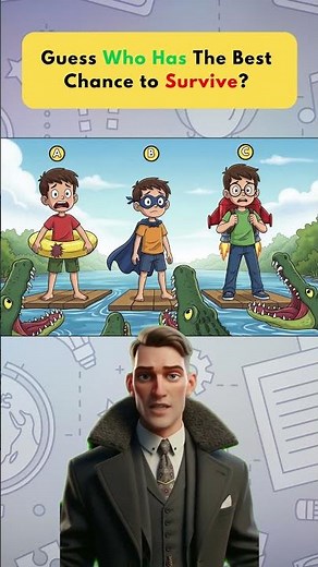 Guess the Survivor! 🕵️ Riddle Challenge That Fools Most People