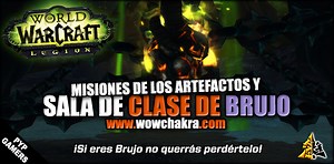 Brujo en Legion: Misiones de Artefacto y Salas de Clase