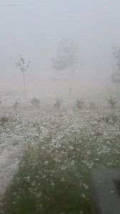 1.5M views · 15K reactions | ⛈️ PIEDRA DE IMPORTANTE TAMAÑANO EN MONTE COMÁN Las imágenes son aterradoras desde Monte Comán con piedras que superan el tañamano de un huevo. Hay techos, postes y cables caídos. Vehículos dañados por las piedras. | Radio 1 Alvear | Facebook