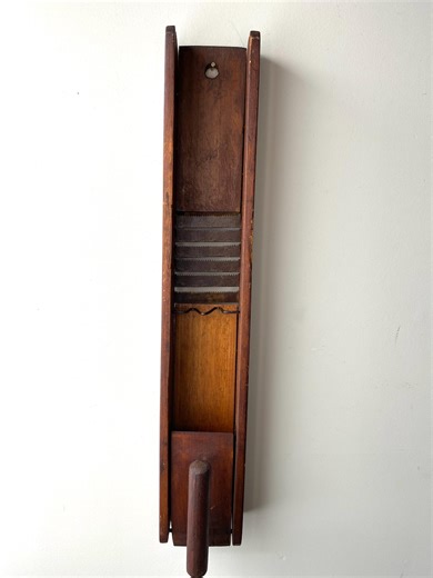 Primitive Wood Antique Mandolin Cabbage or Vegetable 6 Blade Slicer - Etsy