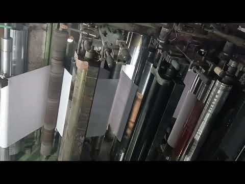 lineomatic hai automatic reel to sheet super high speed ruling flexo printing machine 104