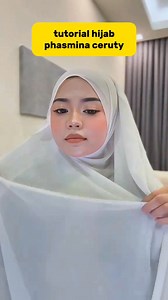 Tutorial hijab phasmina ceruty | Tutorial Hijab