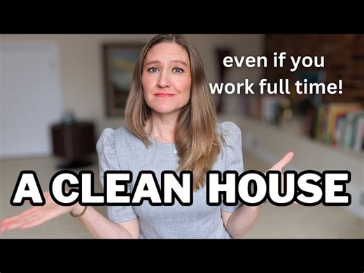 How To Keep A Clean House When Working Full Time