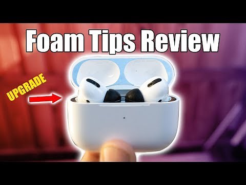 AirPods Pro Memory Foam Tips Are Surprisingly Good