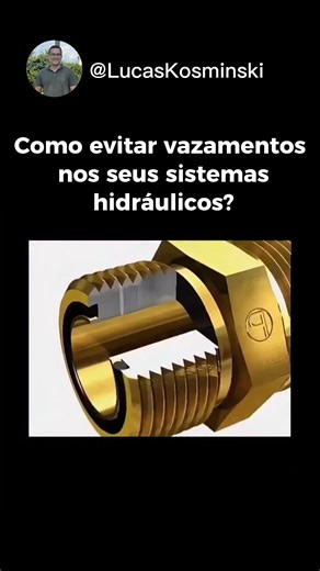Lucas Kosminski on Instagram: "Vazamentos em sistemas hidráulicos não são só desperdício — eles causam perda de pressão, falhas no equipamento e altos custos de manutenção. O uso correto de O-rings e do sistema O-ring Face Seal garante vedação eficiente, mesmo sob altas pressões. ✔️ Mais segurança ✔️ Mais durabilidade ✔️ Menos manutenção 💡 Simples, eficaz e confiável na hidráulica industrial. #hidraulica #hidraulicaindustrial #oring #vedacao #manutencaoindustrial #engenharia #industria #mecanic