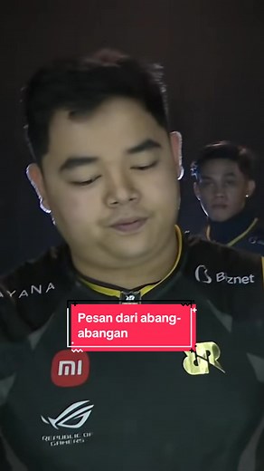 Wejangan dari abang-abangan RRQ Hoshi alias R7 untuk Skylar