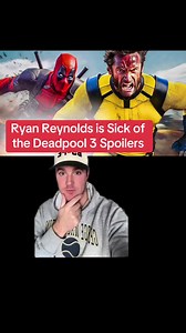 2.3K views · 22 reactions | Ryan Reynolds is sick of the Deadpool 3 spoilers | Mr. Movie MustKnows | Facebook