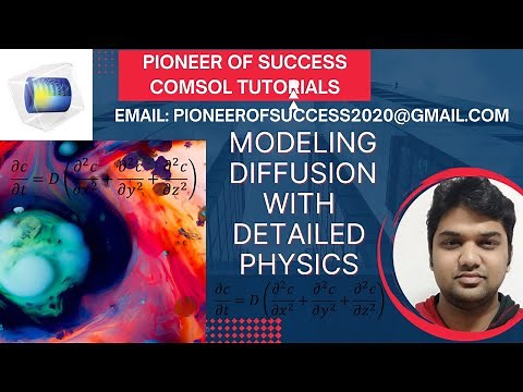 Modelling Diffusion in COMSOL with Detailed Understanding of Time scale