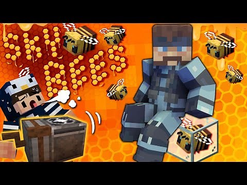 Crank the Centrifuge and Sit on a Jar of Bees! MINECRAFT SKY BEES #9