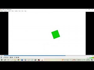 Bouncing Square animation created in Tupitube / Animation Tutorial