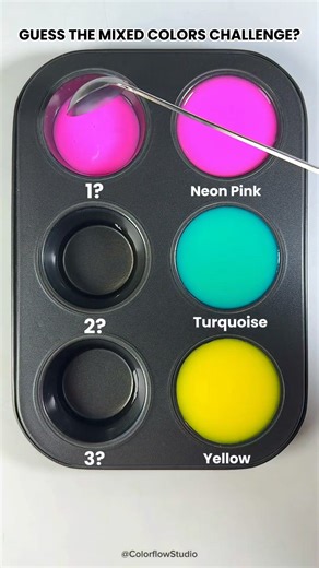 Paint Mix That Feels Like Magic #colormixing #paintmixing #satisfyingart #asmrart | Colorflow Studio