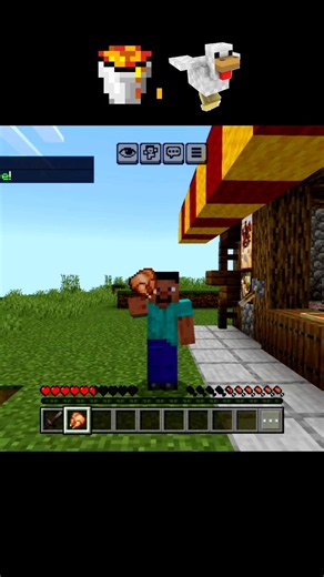 Lava Chicken in Minecraft?! 😱🐔